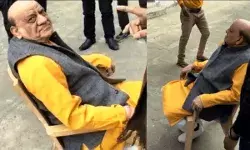 BJP leader Maya Shankar Pathak Thrashed for Harassing Student in Varanasi video viral BJP leader Maya Shankar Pathak Thrashed for Harassing Student in Varanasi video viral