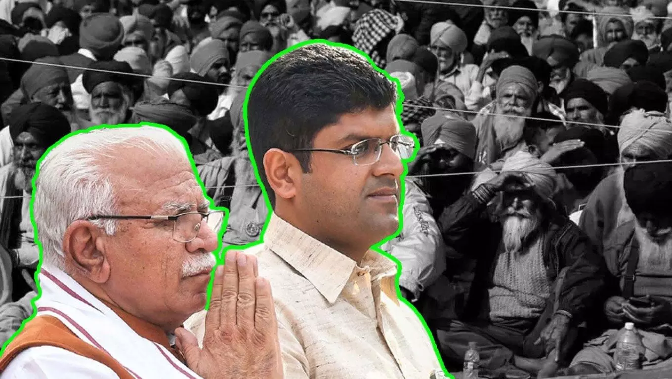 Khattar government in danger due to farmer agitation