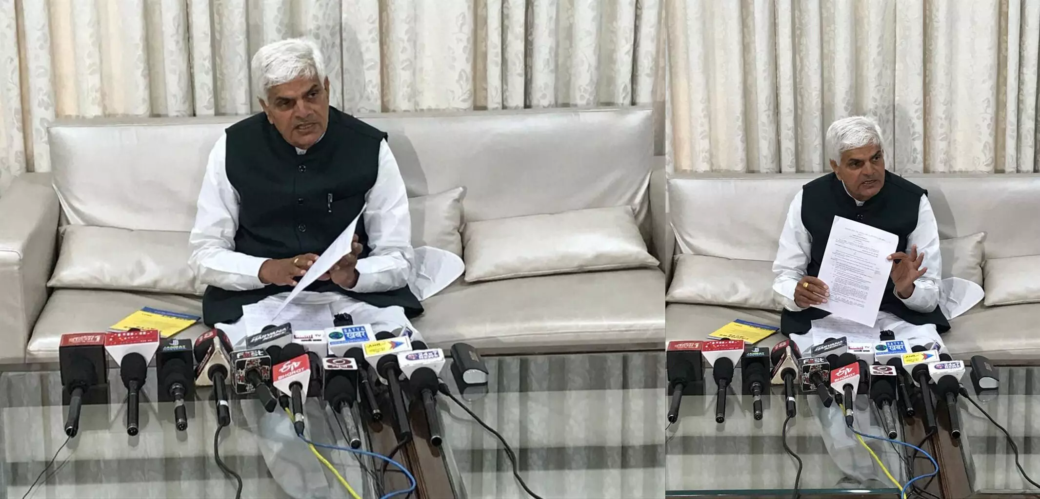 BJP leader Rampal Majra announces to snap ties with BJP to express solidarity with the farmers protesting against Centre