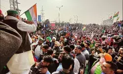 किसान आंदोलन का नया केंद्र बना गाजीपुर बॉर्डर, आसपास के इलाकों में इंटरनेट सेवा बंद