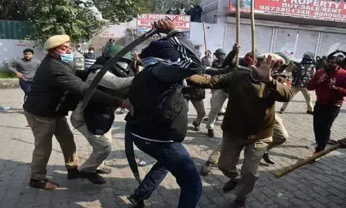 Police action in Singhu border attack, FIR lodged, 44 arrested