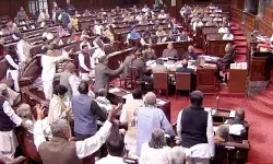 किसानों के मुद्दे पर राज्यसभा में हंगामा, विपक्ष की नारेबाज़ी के बीच सदन की कार्यवाही स्थगित