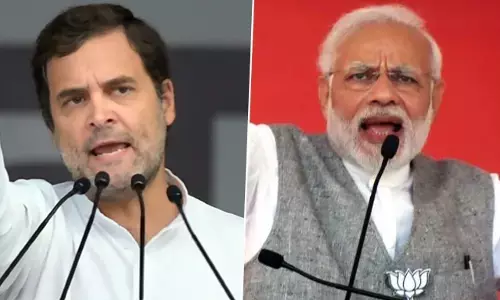 राहुल गांधी का केंद्र पर निशाना, कहा-ना जवान ना किसान, मोदी सरकार के लिए 3-4 उद्योगपति मित्र ही भगवान! राहुल गांधी का केंद्र पर निशाना, कहा-ना जवान ना किसान, मोदी सरकार के लिए 3-4 उद्योगपति मित्र ही भगवान!