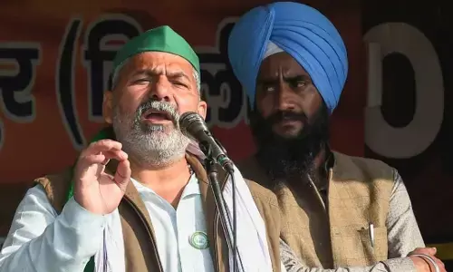 राजस्थानः किसान नेता राकेश टिकैत के काफिले पर हमला, बीजेपी पर लगाया आरोप