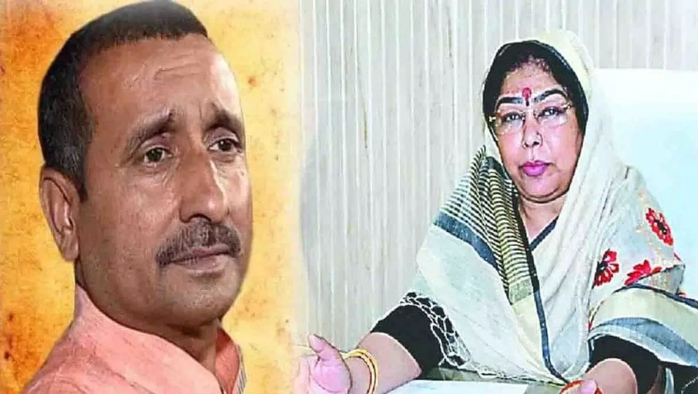 BJP made panchayat candidate for rape convict Kuldeep Sengars wife