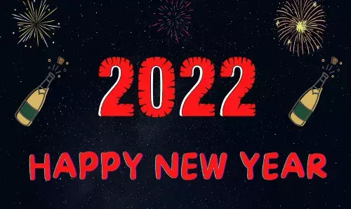 New Year Advance 2022 Wishes: नव वर्ष की एडवांस में दें शुभकामनाएं, भेजें ये हिंदी WhatsApp Stickers, Facebook Messages, Quotes और GIF Greetings New Year Advance 2022 Wishes: नव वर्ष की एडवांस में दें शुभकामनाएं, भेजें ये हिंदी WhatsApp Stickers, Facebook Messages, Quotes और GIF Greetings