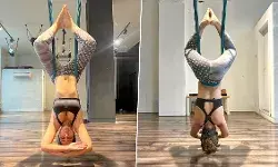 Hina Khan Sexy Video Photo: Hina Khan ने स्पोर्ट्स ब्रा पहनकर किया बेहद जबरदस्त योग, Photos देखकर छुट जाएंगे पसीने Hina Khan Sexy Video Photo: Hina Khan ने स्पोर्ट्स ब्रा पहनकर किया बेहद जबरदस्त योग, Photos देखकर छुट जाएंगे पसीने