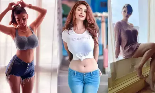 Anveshi Jain Sexy Video: Anveshi Jain ने ब्लैक आउटफिट पहन प्लॉन्ट किया सेक्सी फिगर, हॉटनेस देख यूजर्स हुए लट्टू