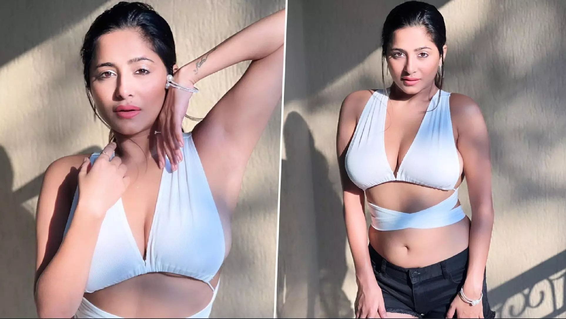 Kate Sharma Sexy Video: Kate Sharma ने व्हाइट ब्रालेट पहन गिराई बिजली, कातिलाना अदाएं देख यूजर्स हुए लट्टू