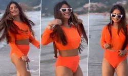 Krishna Mukherjee Sexy Video: Krishna Mukherjee ने ऑरेंज बिकनी पहन समंदर में लगाई आग, हॉटनेस उड़ा देगी आपके होश Krishna Mukherjee Sexy Video: Krishna Mukherjee ने ऑरेंज बिकनी पहन समंदर में लगाई आग, हॉटनेस उड़ा देगी आपके होश