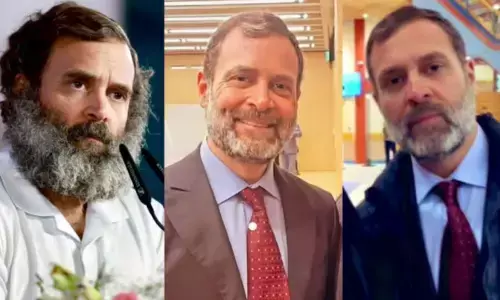 Rahul Gandhi New Look: नए लुक में दिखे राहुल गांधी, 5 महीने बाद करवाई दाढ़ी-मूंछ ट्रिम, लंदन में कोर्ट-टाई पहने दिखे