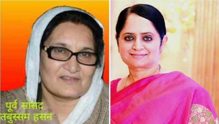 BIG BREAKING: कैराना उपचुनाव में हार की कगार पर BJP, RLD की तबस्सुम हसन के घर जश्न