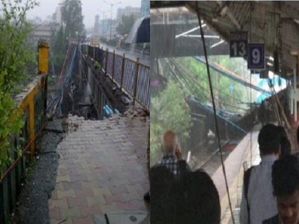 अभी- अभी:  मुंबई में अंधेरी स्टेशन पर गिरा पुल का हिस्सा, कई लोगों के दबे होने की आशंका
