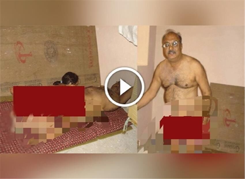 VIDEO: भाजपा ज़िलाध्यक्ष बेटी की उम्र की लड़की के साथ संबंध बनाते कैमरे के क़ैद